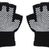 ITODA Yoga Pilates Gloves Cotton Fitness Workout Padded Pilates Yoga Accessories Paws Gloves Non Slip Barre Ballet Bikram Exercise Sport Gloves for Women and Men - Image 2
