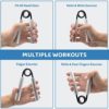 FitColt Hand Grip Strengthener Set, 3 Pack 100-200 LBS Hand Gripper, Hand Exerciser, Metal Heavy Grip Strength Trainer, Hand Strengthener for Finger Wrist Forearm - Image 6