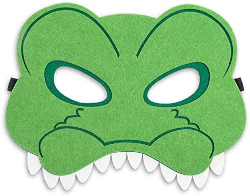Felt Animal Masks for Jungle Birthday Party Favors (7 x 7.2 Inches, 12 Pack) - Image 7