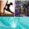 Aerial Yoga Swing Set Yoga Hammock Trapeze Sling Kit Extension Straps Antigravity Ceiling Hanging Yoga Sling Inversion Swing for Professional Beginners & Kids - Image 3