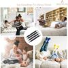 BEADNOVA Bed Sheet Straps 4 Pcs Bed Sheet Holders Fitted Sheet Clips Adjustable Sheet Suspenders Mattress Fasteners Gripper Corner Clips for Bed Mattress Cover Fitted Bed Sheets Sofa Cushion - Image 5