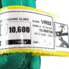 USA Made VR2 X 6' Green Slings 4'-30' Lengths in Listing, Double PLY Cover Endless Round Poly Lifting Slings, 5,300 lbs Vertical, 4,240 lbs Choker, 10,600 lbs Basket (USA Poly)(6 FT) - Image 2