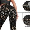 Cerburny High Waisted Exercise Yoga Pants with Pockets Workout Leggings for Women Running Pants - Image 3