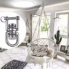 BeneLabel Swing Swivel with 2 Bearing, 360° Rotation, 770LB Capacity, Safest Rotational Device Hanging Accessory for Web Tree Swing, Aerial Dance, Children's Swing, Yoga Swing Sets - Image 5