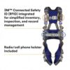 3M DBI-SALA Medium ExoFit NEX ConstructionFull Body Style Harness With Tech-Lite Aluminum Back D-Ring - Image 12