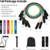 Whatafit Resistance Bands Set, Exercise Bands with Door Anchor, Handles, Carry Bag, Legs Ankle Straps for Resistance Training, Physical Therapy, Home Workouts - Image 2