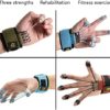 SHXJHXC Finger Exercisers & Hand for Strength Grip Strengthener,Training with Alpha Gripz Trainer Stretcher, Strengthening Equipment for Wrist Physical Therapy Forearm Extensor (Red) - Image 4