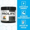 PEScience Prolific Pre Workout Powder, Mango Splash, 40 Scoops, Energy Supplement with Nitric Oxide - Image 2