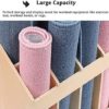 YLLFF Large Capacity Yoga Mat Storage Rack Floor Stand, 12 Compartment Wooden Yoga Mat Holder Carpets Organizer for Home, Gym, Easy to Install - Image 6