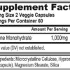 Evlution Nutrition Creatine1000, 1 Gram of Pure Creatine Monohydrate in Each Serving, Veggie Capsules (60 Servings) - Image 2