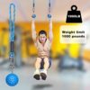 SELEWARE Pull Up Ball Grip, Non-Slip Rock Climbing Holds Pull Up Power Ball for Strength Training Attachment, Neutral Grip Pull Up Handles for Chin Up Bar, Kettlebell, Barbell Home Gym Workout - Image 5