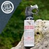 SABRE Frontiersman 7.9 oz. Bear Spray, Maximum Strength 2.0% Major Capsaicinoids, Powerful 30 ft. Range Bear Deterrent, Outdoor Camping & Hiking Protection, Quick Draw Holster & Multipack Options - Image 8