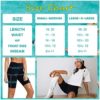 ZOOSIXX 7 Pack High Waisted Biker Shorts for Women, 8” Soft Yoga Workout Black Athletic Shorts - Image 6