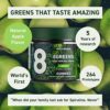 8Greens Apple Gummies - Daily Superfood- Super Greens Vitamins, Vegan, Gluten Free, Non-GMO for Energy & Immune Support (1 Jar / 50 Gummies) - Image 4
