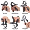 Eoney F6 Hand Grip Strengthener Adjustable Hand Grip Exerciser (Black) - Image 3