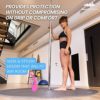 Dancing Pole Crash Mat Pole Fitness Exercise Mat Workout Gym Mat | Extra Thick 15mm | Huge 5.9' Diameter | Exercise Floor Mat Dancing Pole For Home Yoga Pilates Gymnastics | Interlocking EVA Safety - Image 7