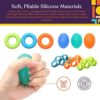 Special Supplies Physical Therapy Putty Kit, Finger Exercisers, and Hand Strengtheners, 15 Pc. Set, Improve Grip Strength, Dexterity and Mobility, Supports Injury and Recovery Stress Relief - Image 5