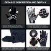 ACETHO Football Gloves Adult Youth Football Receiver Gloves, Silicone Super Sticky Football Gloves and High Grip Football Gloves for Kids Men and Women - Image 4