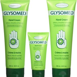 Glysomed Hand Cream Combo 3 Pack (2 X Large Tube 8.5 Fl Oz + 1 X Purse Size 1.7 Fl Oz)