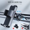 Phone Holder Car [Upgrade Clip Never Fall] Car Phone Holder Mount Automobile Air Vent Hands Free Cell Phone Holder for Car Fit for All Car Mount for iPhone Android Smartphone - Image 2