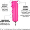 Ruger Pepper Gel - Police Strength - Keychain with Flip Top Safety & Finger Grip (Max Protection - 25 Bursts) - Image 2