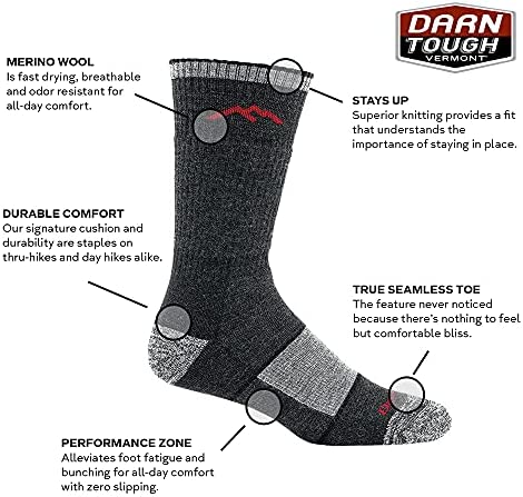 Darn Tough Merino Wool Boot Sock Full Cushion - Image 3