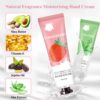 10 Pack Hand Cream Gift Set Hand Lotion for Dry Cracked Hands,Natural Hand Care Moisturizing Lotion Travel Size Hand Lotion For Body & Dry Skin,Small Hand Lotion Bulk Gifts for Women - Image 2