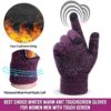 Winter Gloves for Women and Men 1/2/3 Pairs,Upgraded Touch Screen Gloves,Anti-Slip Silicone Gel- Thermal Soft Wool Lining - Image 3