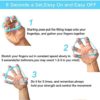 BSTPOWER Hand Grip Strengthener 6 Pack Hand Gripper with 3 Different Levels of Resistance, Finger Stretcher Resistance Extensor Bands, Finger Exerciser, Grip Strength Ring for Exercise - Image 5