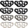 Finger Strengthener Hand Resistance Bands [8pcs], Finger Exerciser Grip Strength Trainer Hand Stretcher, Muscle Exercisers Improve Grips Performance (4 Levels 6.6lb, 8.8lb, 11lb, 13.2lb) - Image 8
