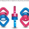 AusKit Swing Swivel, 30 KN Safest Rotational Device Hanging Accessory for Web Tree Swing, Therapy Swing, Aerial Dance, Swing Spinner Hanger, Rock Climbing, Hanging Hammocks - Image 5