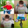 Cycling Gloves Kids Boys Girls Gel Padded Full Finger Road Bike Riding Mountain Bicycle Non-Slip Touch Screen Pair for Youth Junior Children Ages 2-14 - Image 7