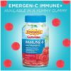 Emergen-C Immune+ Immune Gummies, Vitamin D plus 750 mg Vitamin C, Immune Support Dietary Supplement, Caffeine Free, Gluten Free, Raspberry Flavor - 45 Count - Image 2