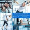 Resistance Bands Set with Handles, Megoal Workout Resistance Bands for Men Women Fitness Resistance Straps Trainer Exercise Bands Bodyweight Training Kit for Full Body Home Gym Indoor Outdoor - Image 6