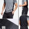 5 Pack Men’s Active Quick Dry Crew Neck T Shirts | Athletic Running Gym Workout Short Sleeve Tee Tops Bulk - Image 3