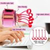 Suertree Finger Exerciser 10Lb +20Lb +40Lb, Hand Strengthener Finger Resistance Band Guitar Finger Stretcher Hand Yoga Equipment, Finger Extensor Strengthener for Finger Resistance Stretching Rehabilitation - Image 3