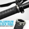 Marque Grapple Mountain Bike Handlebar Grips – Single Lock-On Ring MTB and BMX Bicycle Handle Bar with Non-Slip Grip - Image 3