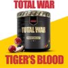 Redcon1 Total War - Pre Workout, 30 Servings, Boost Energy, Increase Endurance and Focus, Beta-Alanine, 350mg Caffeine, Citrulline Malate, Nitric Oxide Booster - Keto Friendly (Tigers Blood) 2-Pack - Image 3