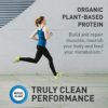 Organic Vegan Sport Protein Powder, Vanilla - Probiotics, BCAAs, 30g Plant Protein for Premium Post Workout Recovery - NSF Certified, Keto, Gluten & Dairy Free, Non GMO - Garden of Life - 19 Servings - Image 3