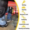Hurricane Knee Pads for Work, Knee Pad for Construction, Knee Pad with Extra Thick Foam Gel, Heavy Duty Support Anti-Slip Knee Pads for Construction Cleaning Flooring Garden Mechanic Work, Automotive Repair with Extra Size Stretchable Straps to Save Your Knees - Image 3