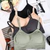 4 Pieces Neck Bralettes Wireless Cami Bra Tank Top Bra Sports Bra for Women Girls - Image 7
