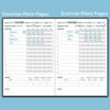 Fitness Planner - Workout Planner for Woman and Man, Fitness Planner for Women & Men - A5 Hardcover Workout Journal/Planner to Track Weight Loss, GYM, Bodybuilding Progress - Daily Health & Wellness Tracker，Black - Image 2