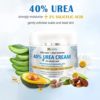 Urea Cream 40 Percent for Feet Maximum Strength with 2% Salicylic Acid 5.29 Oz, Callus Remover, Dead Skin Exfoliation, Hand & Foot Cream for Dry Cracked Hands ,Elbows, Feet, Heels, Knees, Intensively Moisturizes & Softens &Repairs Skin - Image 6