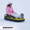 Sportsstuff Descender Kids Inflatable Snow Tube/Sled with Ultra Durable Nylon Cover , Black - Image 9