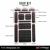 Non-Abrasive Grip Kit by CatTongue Grips, 26 pcs – Waterproof Non-Slip Grip Tape Kit for Indoor & Outdoor Use - Thousands of Grippy Uses: Furniture, Bathtubs, Frames, Controllers and More! (Black) - Image 2
