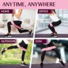 GYMB Resistance Band Set - Non Slip Cloth Exercise Bands to Workout Glutes, Thighs & Legs - Includes Booty Band Training Videos for Gym & Home Fitness, Yoga, Pilates for Men/Women - 3 Levels - Image 5