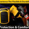 Knee Pads For Men Work Heavy Duty Pad Design For Construction Tiling Gardening Flooring install Extra Gel and Cushion Support Long Kneeling Anti-Slip Stretchable Thigh Straps Bonus:Safety Glasses & Gloves - Image 5
