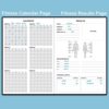 Fitness Planner - Workout Planner for Woman and Man, Fitness Planner for Women & Men - A5 Hardcover Workout Journal/Planner to Track Weight Loss, GYM, Bodybuilding Progress - Daily Health & Wellness Tracker，Black - Image 4