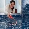 Rubbermaid Reveal Cordless Battery Power Scrubber, Red, Multi-Purpose Scrub Brush Cleaner for Grout/Tile/Bathroom/Shower/Bathtub, Water Resistant, Lightweight, Ergonomic Grip (1839685) - Image 5