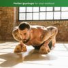 woodpower® PowerBars® - Wooden Parallettes Joint-Friendly Push-up Handles, Handstand Bars and Mini Bars, Non-Slip for Indoor and Outdoor Use for Calisthenics, Fitness and Handstand (PowerBars XS) - Image 2